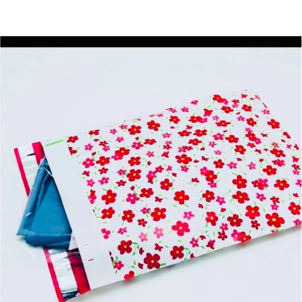 24ct ~ 10x13’ Designer PolyMailers Variety Pack   ~BONUS~24ct Free Stickers 🌿🆕🌿